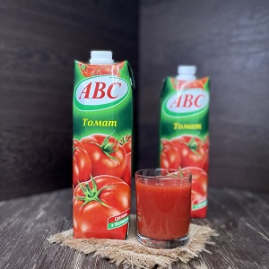 Сок томатный АВС 1 л